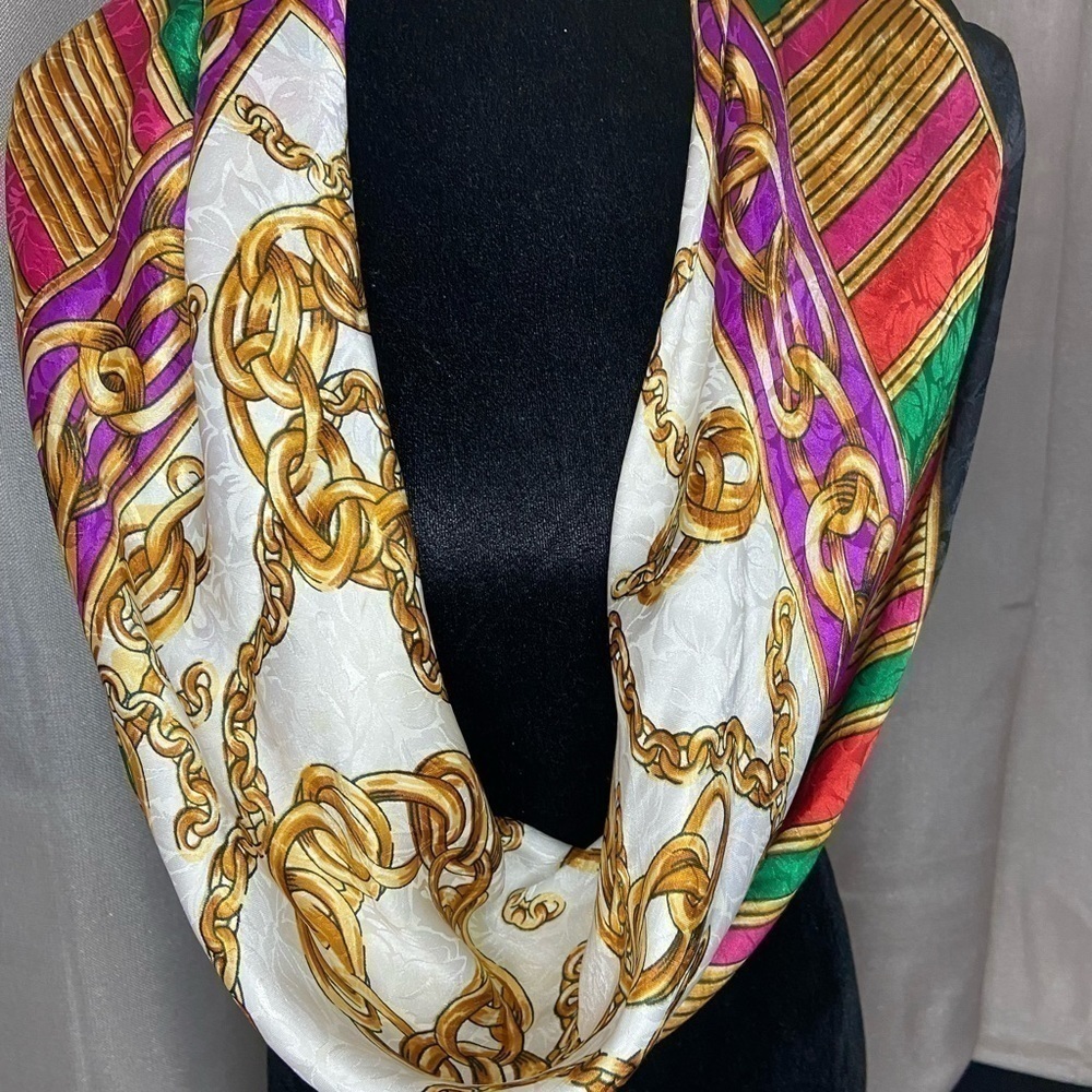 Women's Scarf, Women's Accessories, Multi Color Scarf - Picture 5 of 6